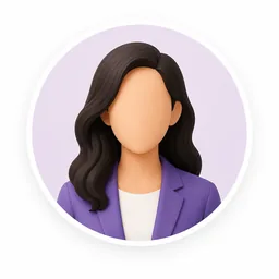 Abstract employee profile illustration
